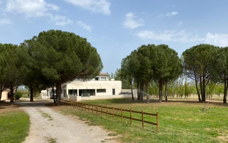 Hotel Restaurant Mas Del Gall Castelnou Exterior photo